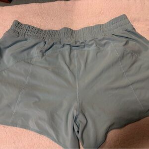 lululemon 4” Women's Athletic Shorts in Light Blue